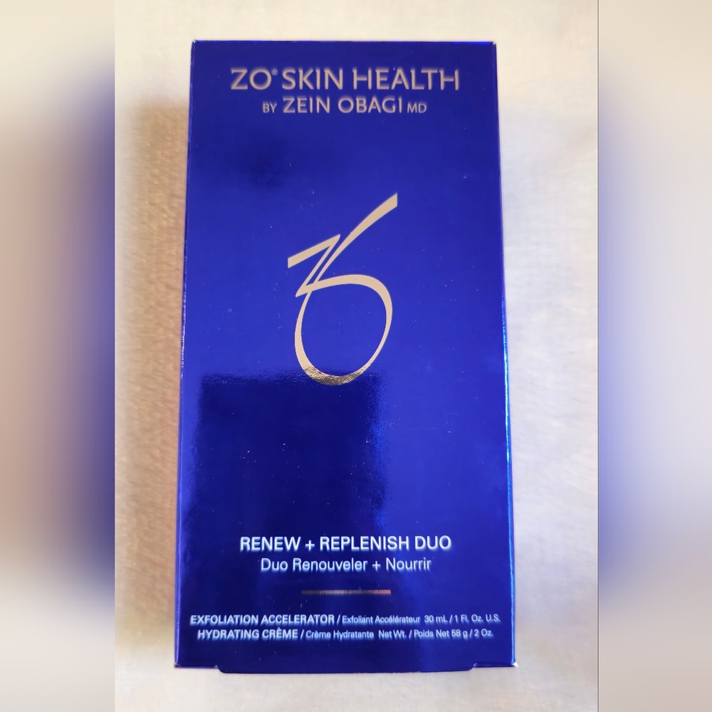 New! ZO Skin Health Renew + Replenish Duo